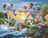 Cross Stitch Kit Luca-S Gold - Balloons over Sunset Cove, (B614)