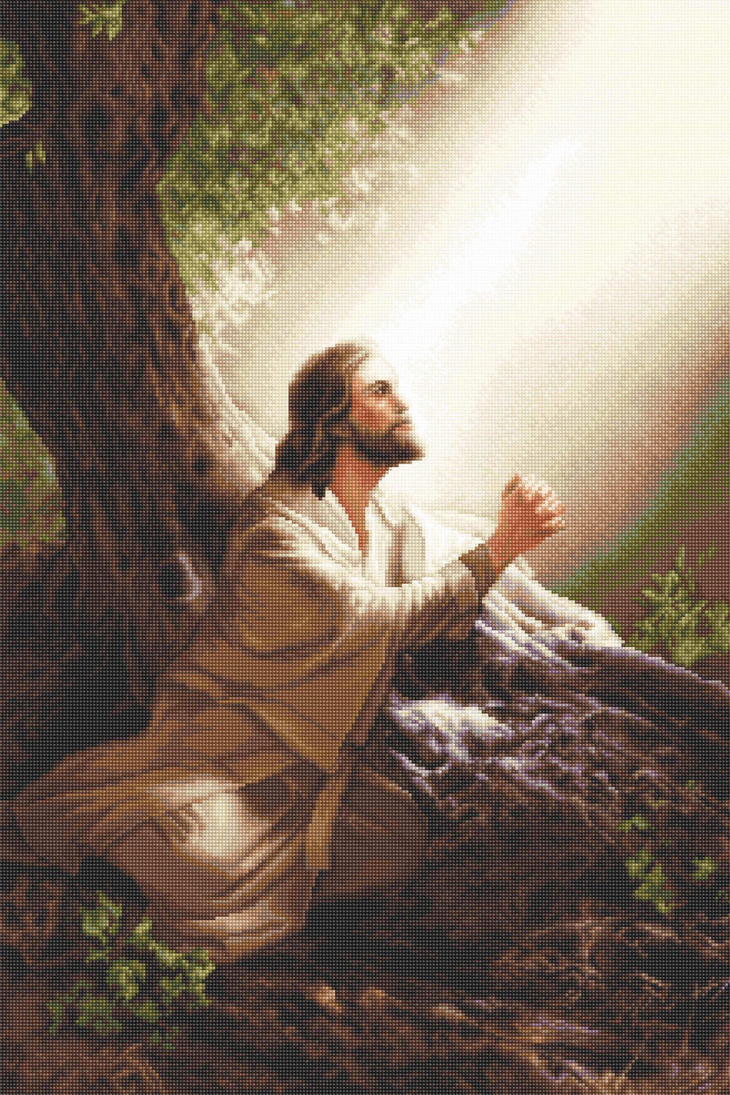 Cross Stitch Kit Luca-S Gold - Jesus Christ, (B618)