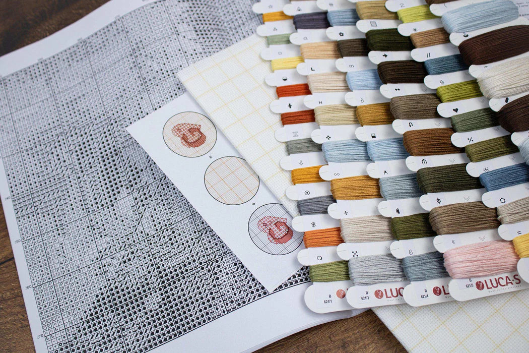 Cross Stitch Kit Luca-S GOLD - The Greatness of Nature, B621