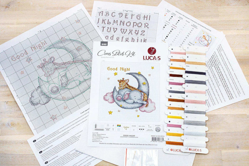 Cross Stitch Kit Luca-S - Good Night, B1192