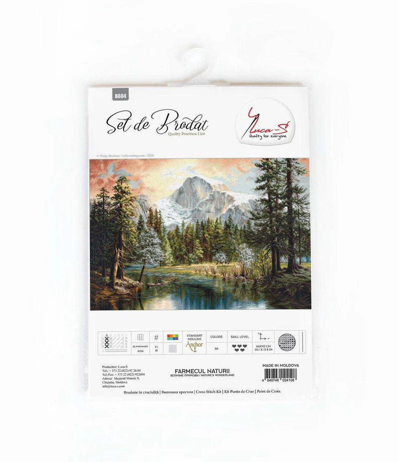 Cross Stitch Kit Luca-S - Nature’s Wonderland, (B604)