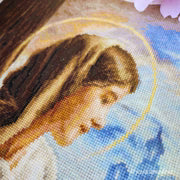 Cross Stitch Kit Luca-S - Saint Mary and The Child, GOLD Collection, (B617)