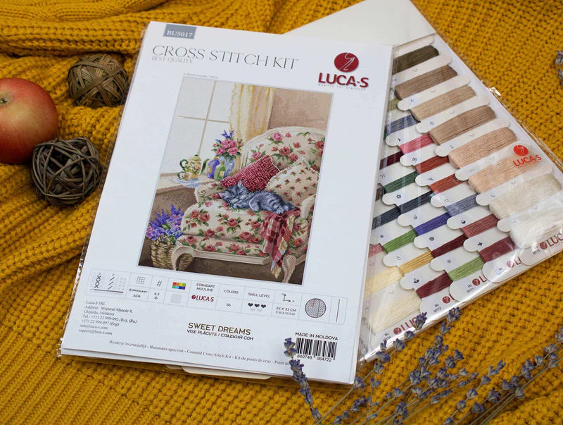 Cross Stitch Kit Luca-S - Sweet Dreams, (BU5017)