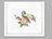Cross Stitch Kit Luca-S - The blue tit, (B1195)