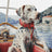 Cross Stitch Kit Luca-S - The Dalmatian on Lake Como, (BU5039)