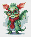Cross Stitch Kit Luca-S - The Elegant Dragon, B1407 - Luca-S Cross Stitch Kits