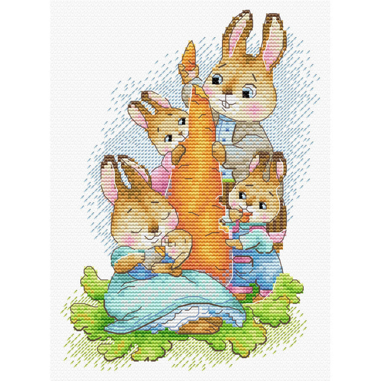 Cross stitch kit "On a picnic" SM-766