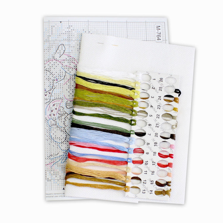 Cross stitch kit "Watermelon picnic" SM-764