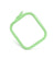 Cross Stitch Square Hoop, Green - Nurge Embroidery Hoop