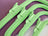 Cross Stitch Square Hoop, Green - Nurge Embroidery Hoop