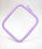 Cross Stitch Square Hoop, Purple - Nurge Embroidery Hoop