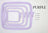 Cross Stitch Square Hoop, Purple - Nurge Embroidery Hoop