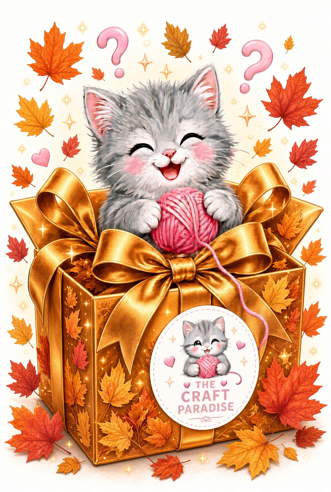 🍂 Autumn Mystery Box – Cross Stitch & Accessories