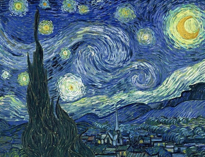 Starry Night by Vincent van Gogh Jigsaw Puzzle, 1000 Pieces