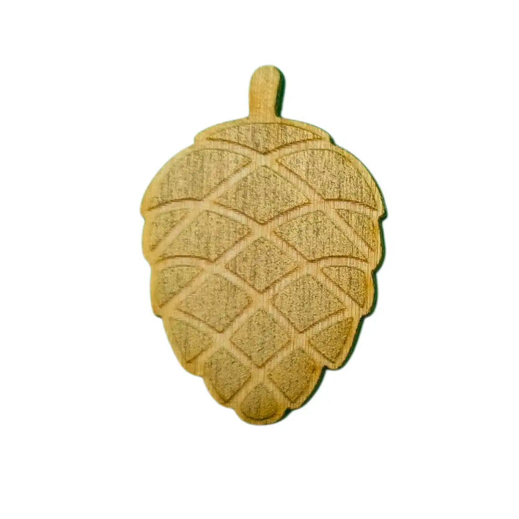 KF059/66G Magnetic needle holder. Pine cone. Gold