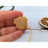 KF059/67G Magnetic needle holder. Acorn. Gold.