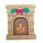 KF056/125 Wooden needle case. Fireplace.