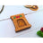 KF056/125 Wooden needle case. Fireplace.