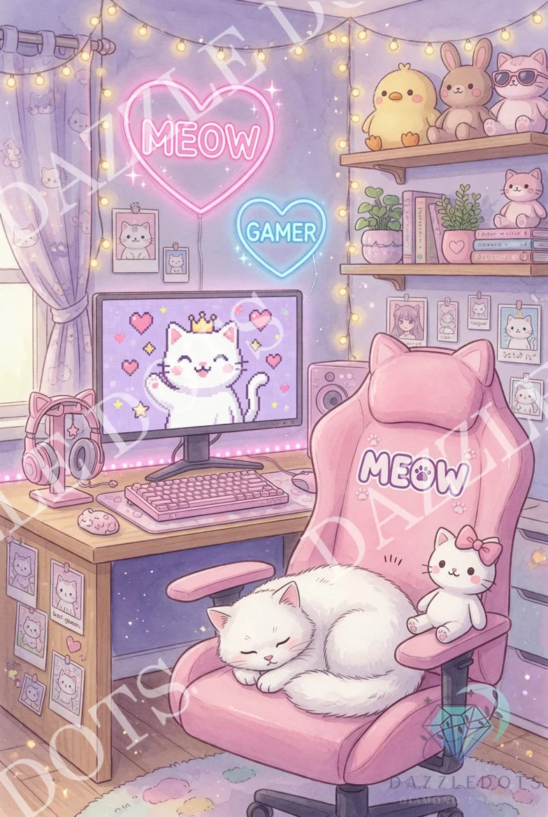 LDS-7051 Pink Gaming Den