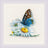 Cross stitch kit Fragile Beauty 15x15 cm SR2220