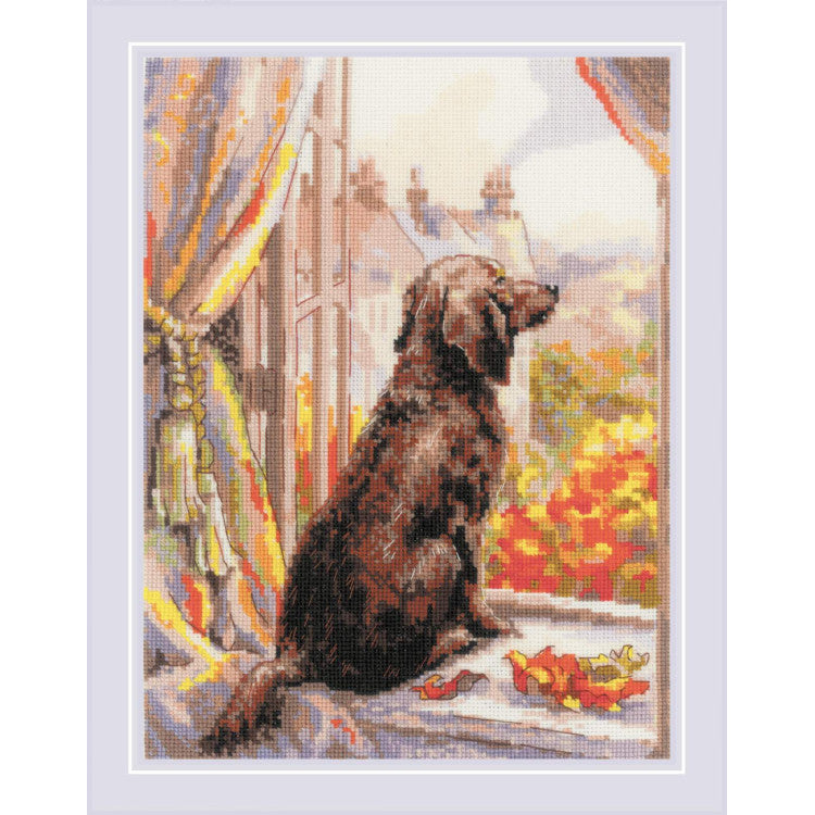 Cross stitch kit "Let's go for a walk!" 18x24 SR2256