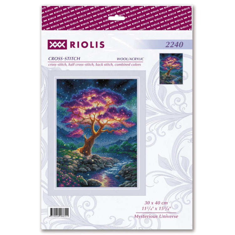 Cross stitch kit "Mysterious Universe" 30x40 cm SR2240