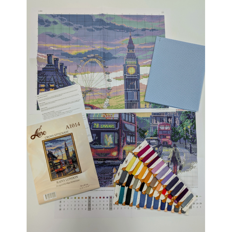 Cross stitch kit - Aine collection 
