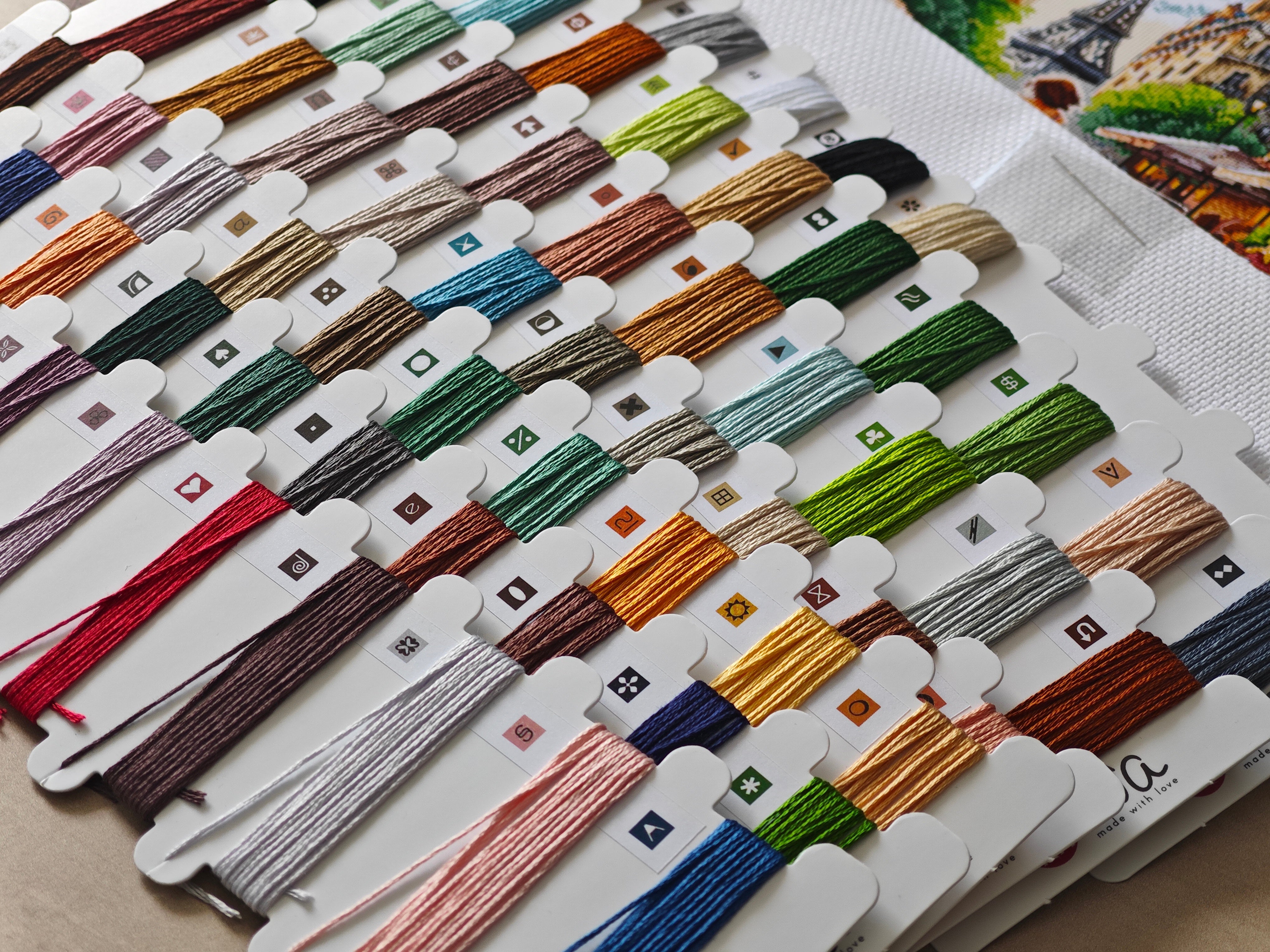 From Paris With Love - Cross Stitch Kit AVA P126