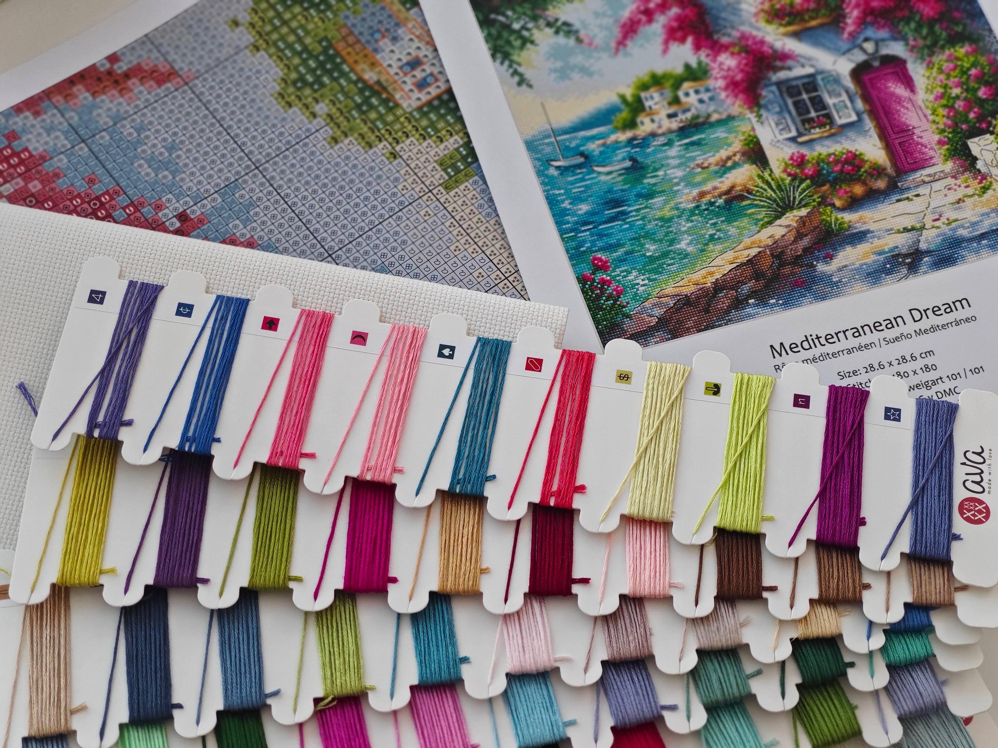 Mediterranean Dream - Cross Stitch Kit AVA P133