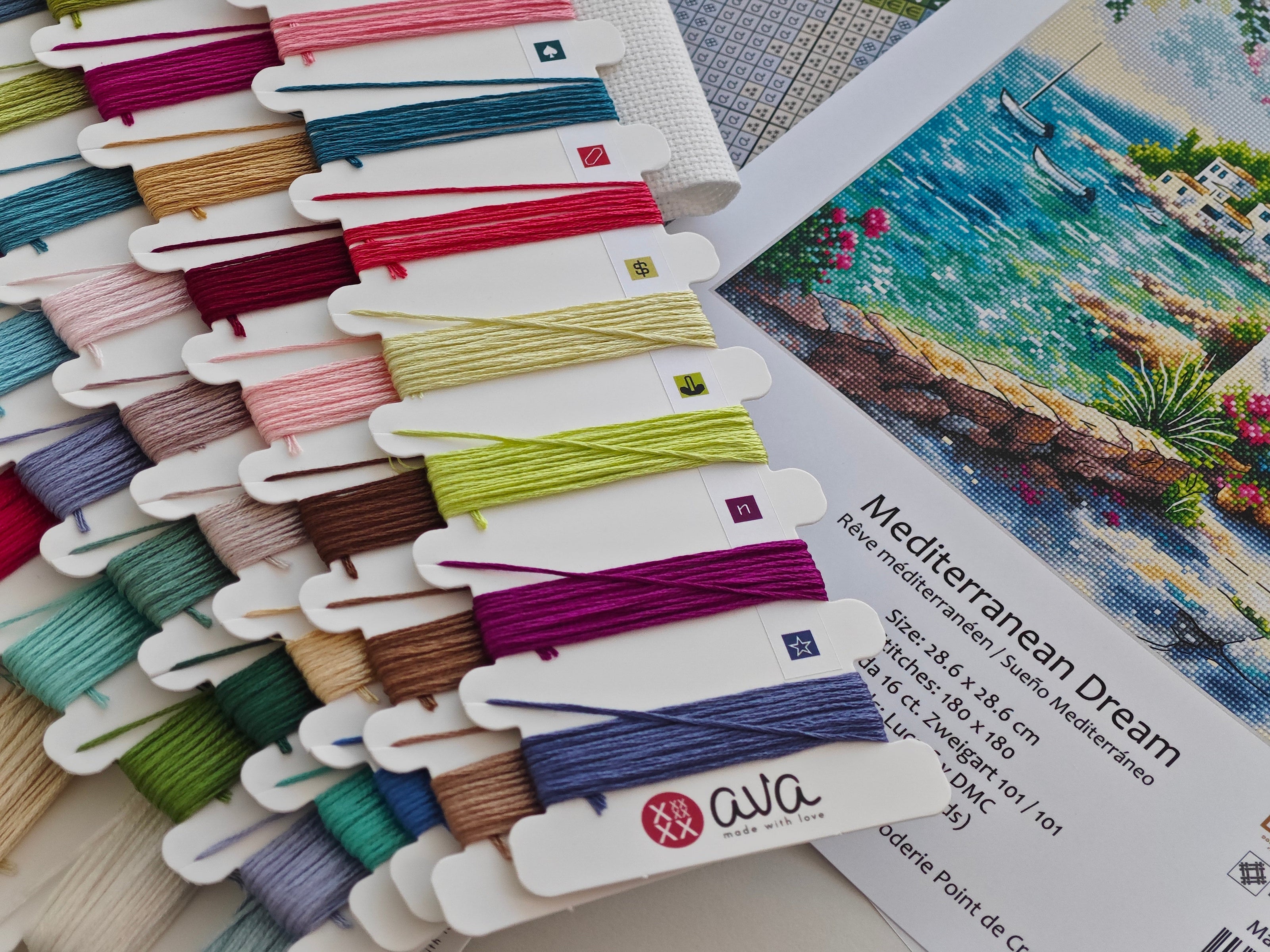 Mediterranean Dream - Cross Stitch Kit AVA P133