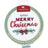 Cross stitch kit with wooden hoop "Merry Christmas" D72-76043
