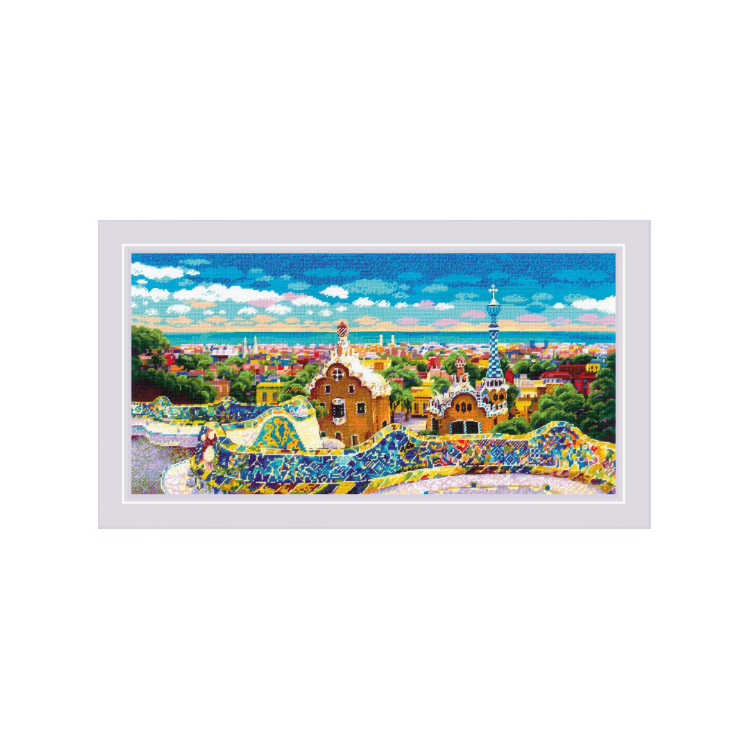 Cross stitch kit "Park Güell" 60x30 SR2199