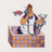 Cross stitch kit KLART "Fröken Bock" 18 x 16.5 cm KLCMF-8-575