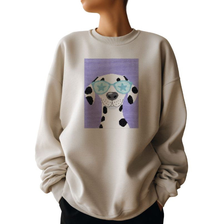 PNK-7541 Cross stitch kit PANNA "Dalmatian" 19 x 25 cm