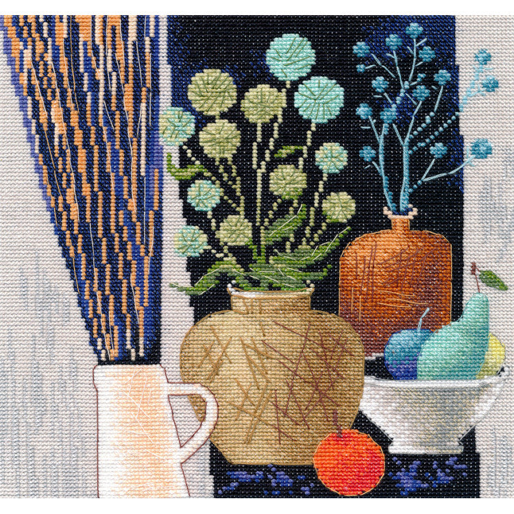 "Autumn motifs" 20×20 cm S1703 Cross stitch kit