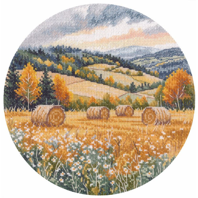 "Echo of the passing summer" 20×20 cm S1722 Cross stitch kit