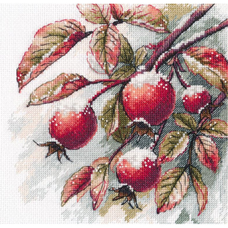 CROSS STITCH KIT "WINTER DREAMS" 17×17 CM S1735