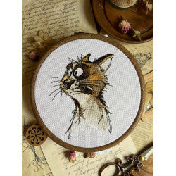 "Emotions. Shock." 11 х 12 cm SANE-05 Cross stitch kit