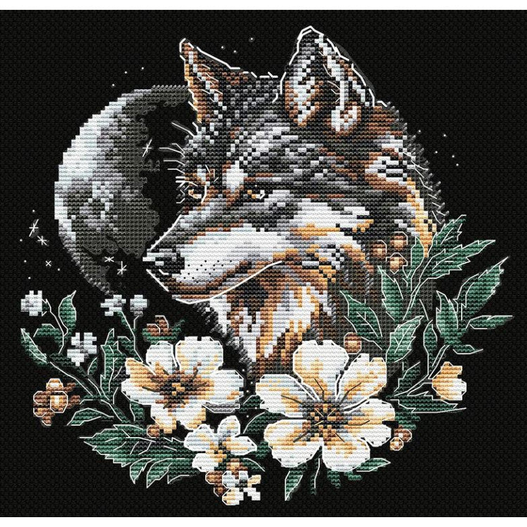 "Guardian of the Night" 18,5 х 18 cm SANH-07 Cross stitch kit