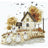 CROSS STITCH KIT "MISTRESSES OF THE YARD" 22.5 X 21 CM SANH-08