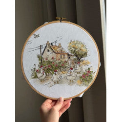 "Is it really summer?" 25,5 х 21,5 cm SANN-41 Cross stitch kit