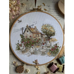 "Is it really summer?" 25,5 х 21,5 cm SANN-41 Cross stitch kit