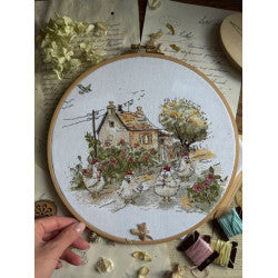 "Is it really summer?" 25,5 х 21,5 cm SANN-41 Cross stitch kit