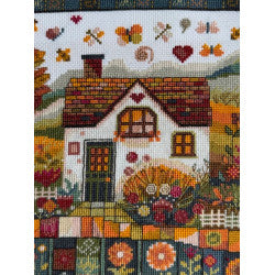 "Autumn patterns" 32 х 27 cm SANO-36 Cross stitch kit