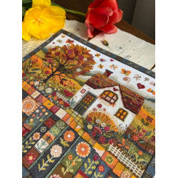 "Autumn patterns" 32 х 27 cm SANO-36 Cross stitch kit