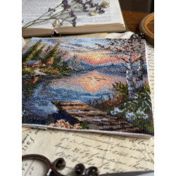"Quiet shore" 19 х 18,5 cm SANT-21  Cross stitch kit