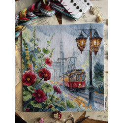 "Morning tram" 24,5 х 27 cm SANU-11 Cross stitch kit
