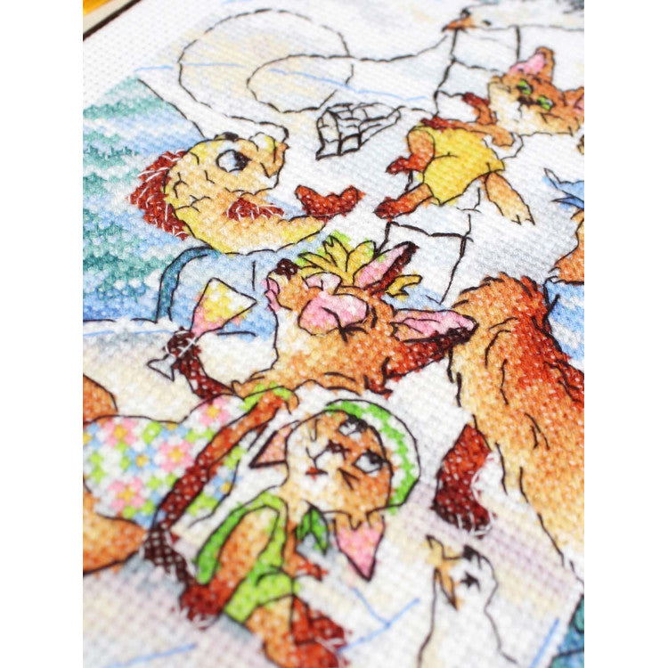 CROSS STITCH KIT "SEA TRIP" 20*16 CM SM-1248