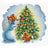 Cross stitch kit "Decorating the Christmas tree" 17*15 cm SM-1254