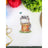 "Under close scrutiny" 9*6 cm SM-1260 Cross stitch kit